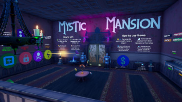 Mystic Mansion - A Fortnite Board Game